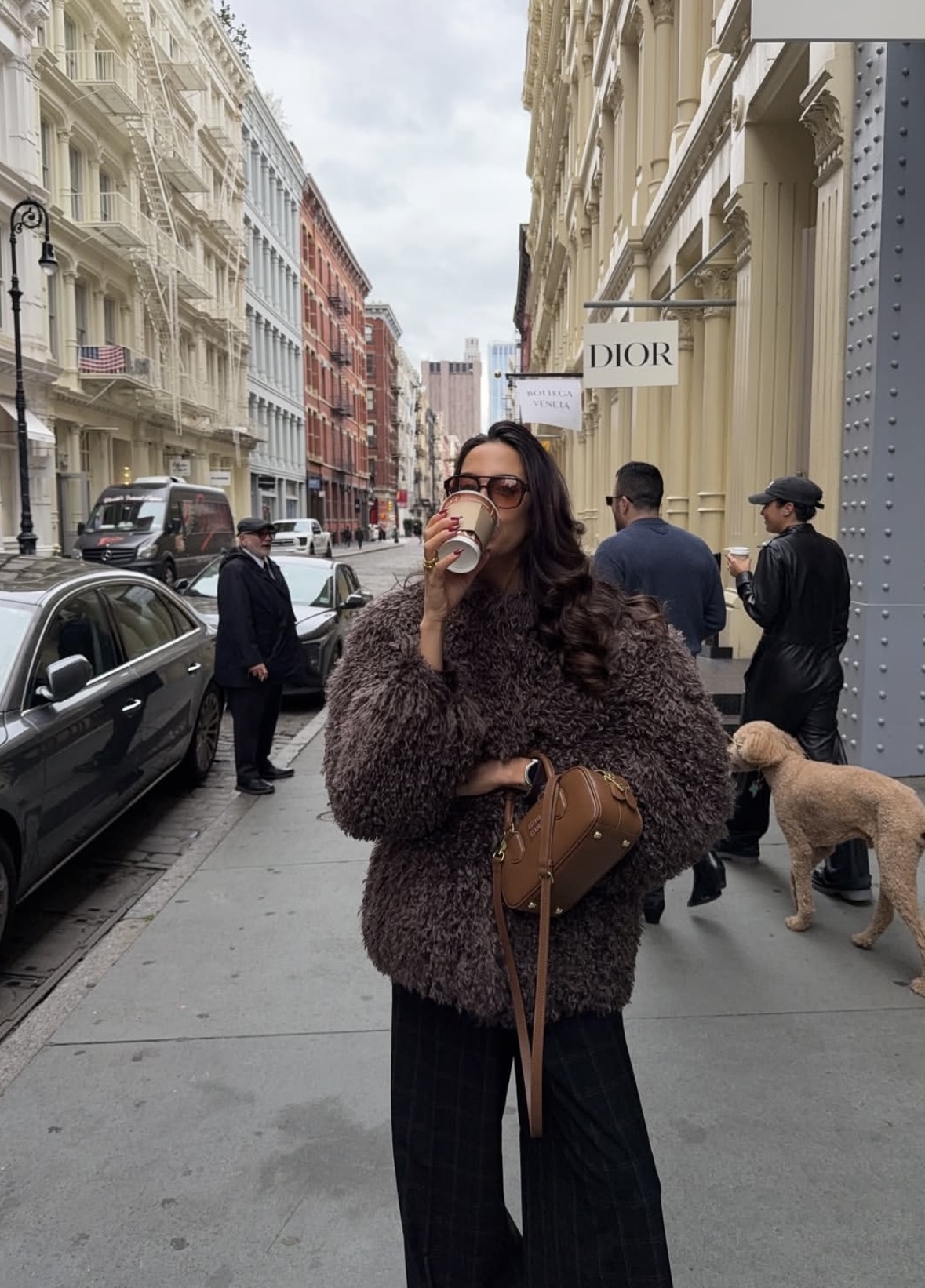 Coffee runs and winter browns.