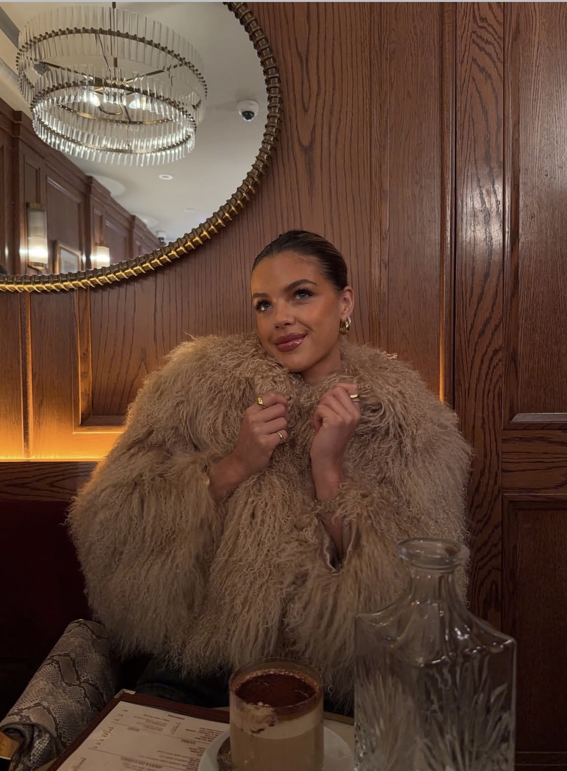 Serving quiet-luxury warmth in cozy coats.